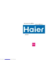 Haier HRF-657 FF/A User Manual preview