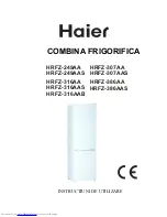 Preview for 53 page of Haier HRFZ-249AA User Instructions