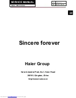 Preview for 24 page of Haier HRFZ-250DAA Service Manual