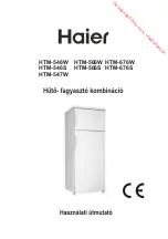 Preview for 121 page of Haier HTM-546W User Instructions