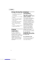 Preview for 5 page of Haier HUM013EA - 1.3 cu. Ft. Capacity Upright Freezer User Manual