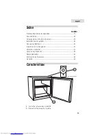 Preview for 20 page of Haier HUM013EA - 1.3 cu. Ft. Capacity Upright Freezer User Manual