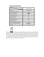 Preview for 19 page of Haier HW-E1050TVE (Spanish) Manual Del Usuario