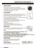 Preview for 13 page of Haier HW90-1482 User Manual