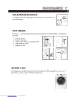 Preview for 17 page of Haier HW90-1482 User Manual