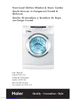 Preview for 1 page of Haier HWD 1500 User Manual