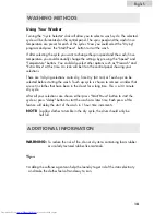 Preview for 19 page of Haier HWD 1500 User Manual