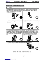 Preview for 8 page of Haier HWD1000 - 1.7 cu. Ft. Washer/Dryer Combo Service Manual