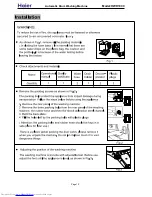 Preview for 11 page of Haier HWD1000 - 1.7 cu. Ft. Washer/Dryer Combo Service Manual