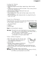 Preview for 17 page of Haier HWF5300 User Manual