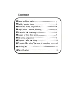 Preview for 2 page of Haier HWM-13.0/S User Manual