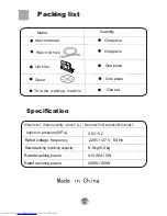 Preview for 19 page of Haier HWM110-0713S User Manual