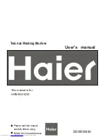 Haier HWM60-0523S User Manual preview
