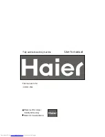 Preview for 1 page of Haier HWM62-0566 User Manual