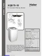 Haier HWM70-10B User Manual preview