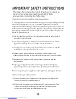 Preview for 3 page of Haier HWM75TLA Use & Care Manual