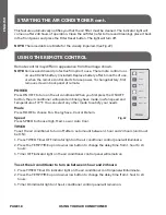 Preview for 20 page of Haier HWR05XCR-L User & Care Manual