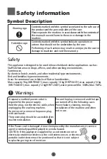 Preview for 4 page of Haier HWT12AD1 User Manual