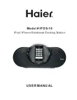 Preview for 1 page of Haier IPDS-10 User Manual