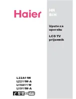 Preview for 27 page of Haier L19A11W User Manual