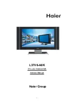 Haier L37V6-A8K Service Manual preview