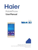 Haier L55s User Manual preview