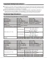 Preview for 4 page of Haier LCD TV Manual