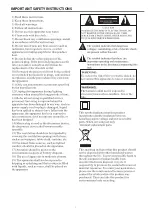 Preview for 3 page of Haier LE50K9000UA User Manual