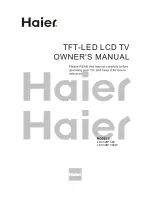 Haier LEC32B1380 Owner'S Manual preview