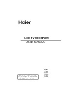 Haier LT19Z6 User Manual preview