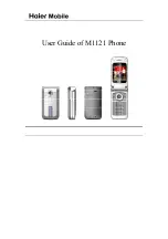 Haier M1121 User Manual preview