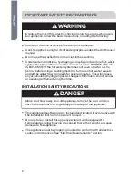 Preview for 4 page of Haier RWT360BW User Manual