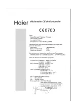 Preview for 21 page of Haier W700 Manual