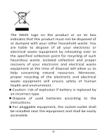 Preview for 5 page of Haier W970 User Manual