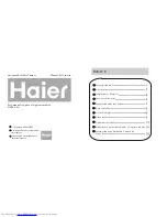 Preview for 1 page of Haier XPB10-LA (Spanish) Descripción De Piezas