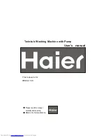 Preview for 1 page of Haier XPB60-113S User Manual