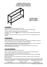 Preview for 1 page of Hailey Home AT1548 Assembly Instructions Manual