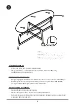 Preview for 5 page of Hailey Home CT0071 Assembly Instructions