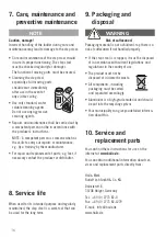 Preview for 16 page of Hailo K100 TopLine Instructions For Use Manual