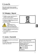 Preview for 25 page of Hailo L78 COMFORTLINE Series Instructions For Use Manual