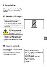 Preview for 33 page of Hailo L78 COMFORTLINE Series Instructions For Use Manual