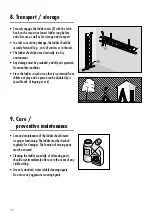 Preview for 30 page of Hailo ProfiStep Combi 1021 Series Use And Operating Instructions