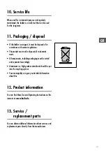 Preview for 31 page of Hailo ProfiStep Combi 7306 Series Use And Operating Instructions