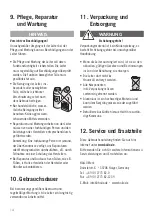 Preview for 14 page of Hailo S120 Pro Instructions For Use Manual