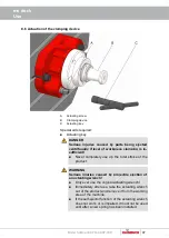 Preview for 47 page of Hainbuch ms dock Operating Instructions Manual