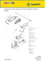 Preview for 8 page of Haklift LOABT800 Original Instructions Manual