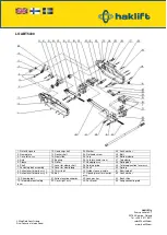 Preview for 11 page of Haklift LOABT800 Original Instructions Manual