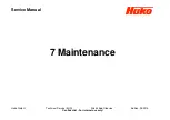 Preview for 56 page of HAKO 6300.10 Service Manual