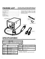 Preview for 2 page of HAKO 850B Instruction Manual