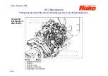 Preview for 27 page of HAKO Citymaster 1250 Maintenance Manual